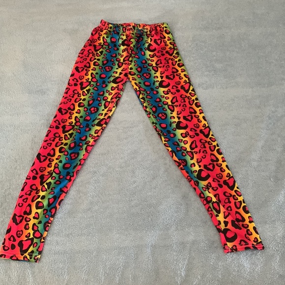 3 pairs of leggings. Thin for warmer weather. Small - Picture 3 of 9